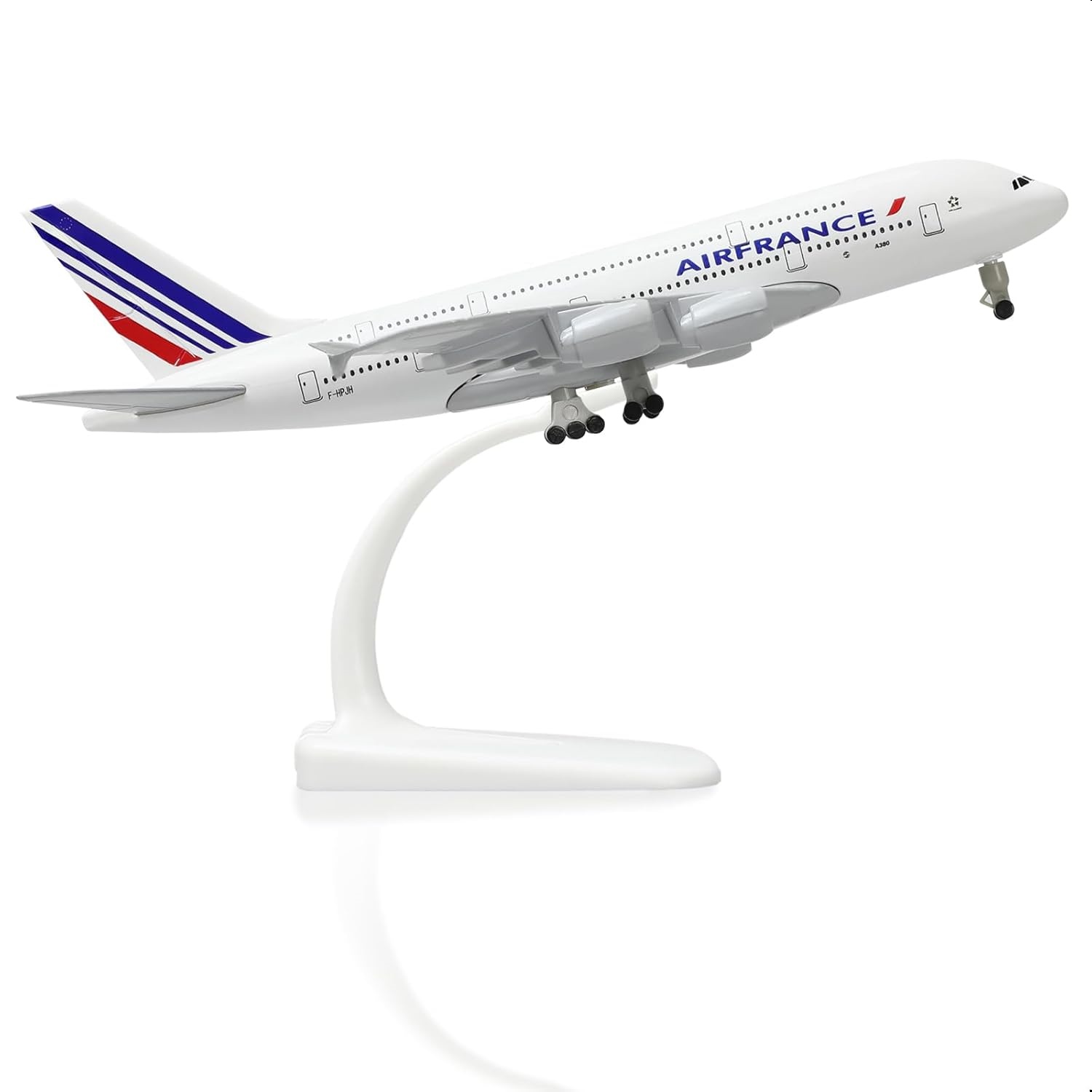 Model Airplane Plastic - نموذج طائرة إير فرانس A380 بطول