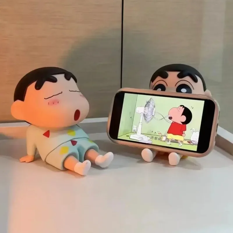 Vinyl Figure Blank - حامل هاتف على شكل شخصية كرايون