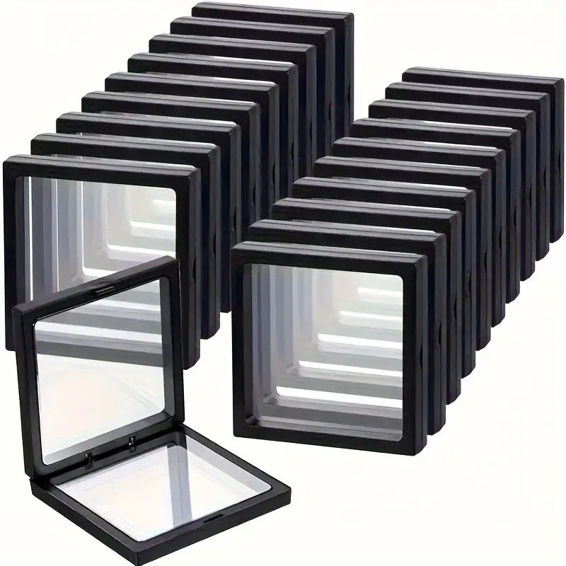 Display Case Acrylic - 20 قطعة Clearview ثلاثية الأبعاد العائمة