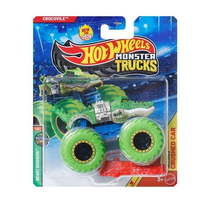 نموذج سيارة جديد 26D من سلسلة  - مراجعة Hot Wheels Car Monster Trucks وسعره