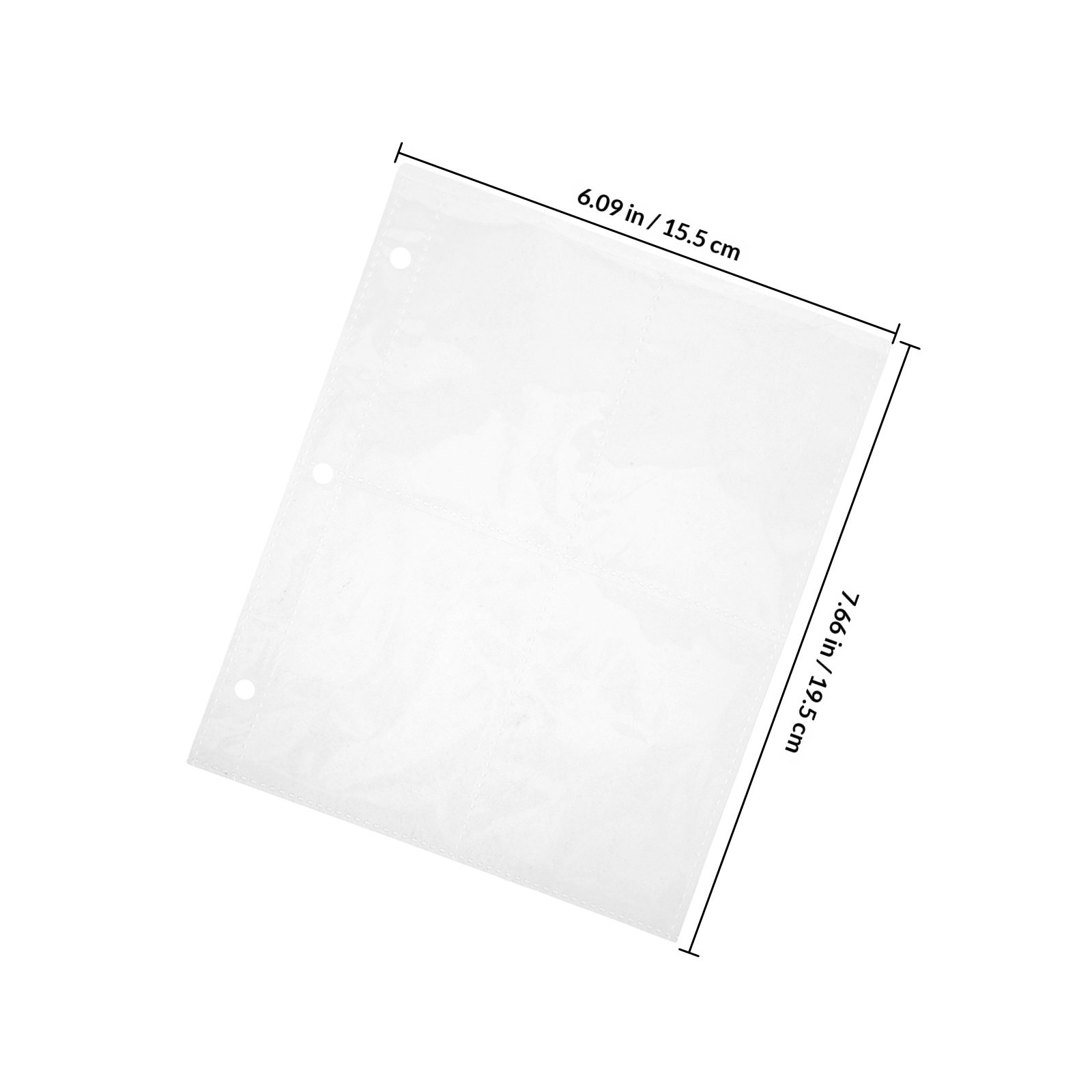 10 قطع من الصفحات الداخلية لمل - مراجعة Trading Card Binder وسعره