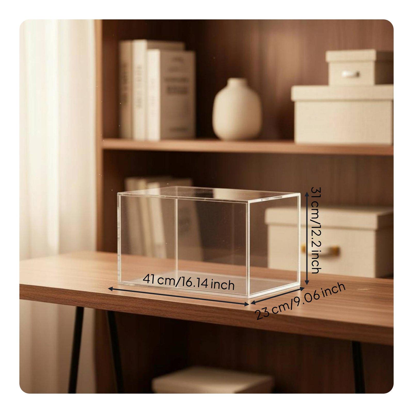 رف عرض دمى كبير بمظهر الأكريلي - مراجعة Display Case Acrylic وسعره