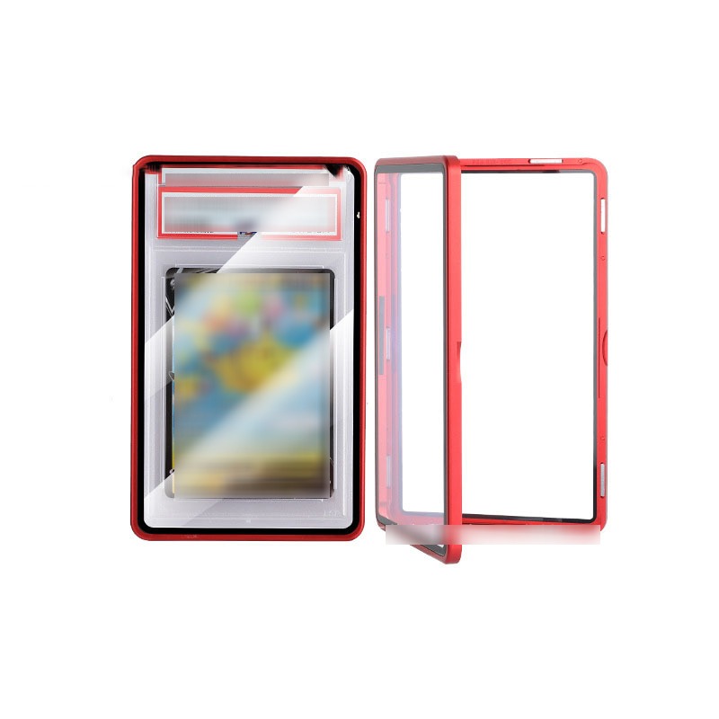 3 قطع من حافظات البطاقات المغن - مراجعة Graded Card Display وسعره